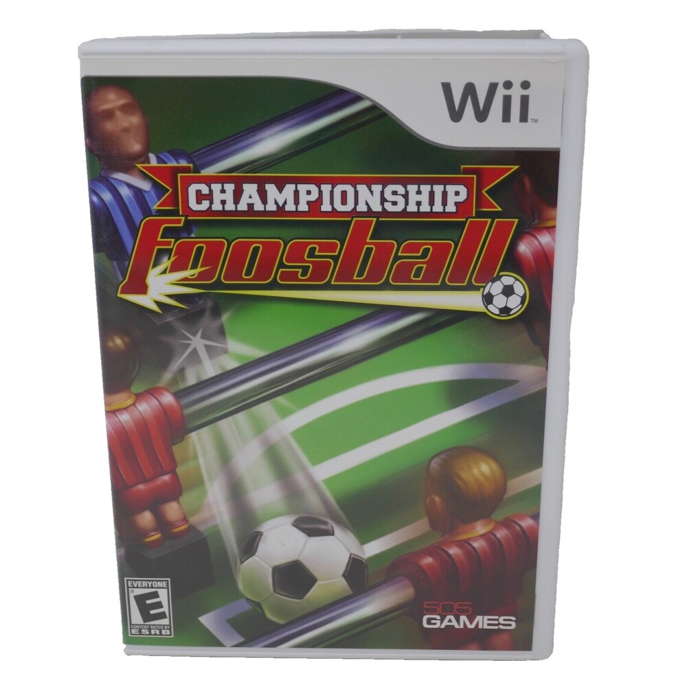 Championship Foosball (Nintendo Wii, 2008) COMPLETE